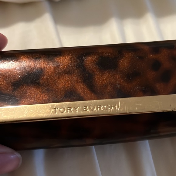 Tory Burch eye glasses case - Picture 2 of 5